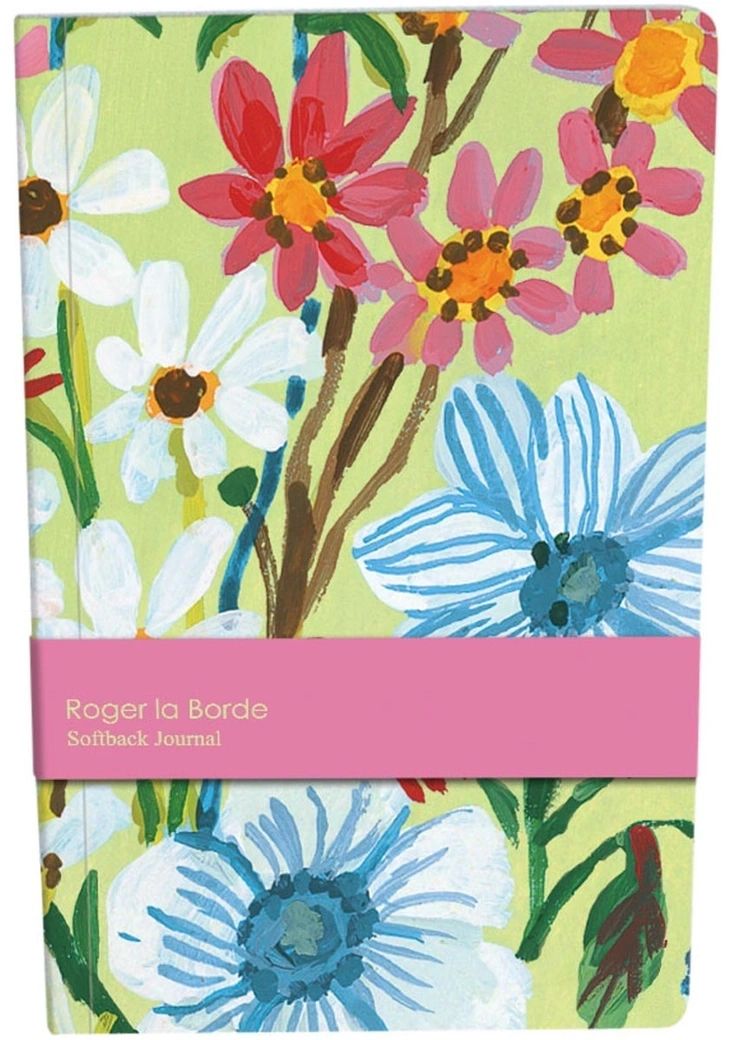 Flower Field Softback Journal - Potpourri Gift Shop
