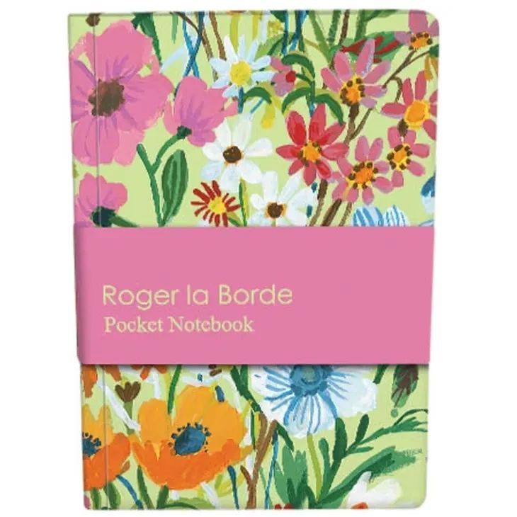 Flower Field Small Pocket Notebook