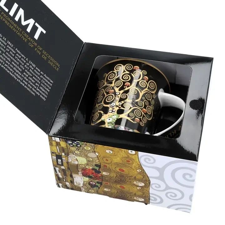 The Tree of LIfe by G. Klimt Porcelain Mug in a Gift Box