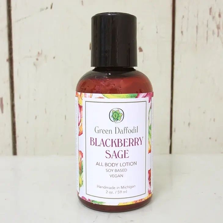 Blackberry Sage Mini Soy Lotion 2 oz.