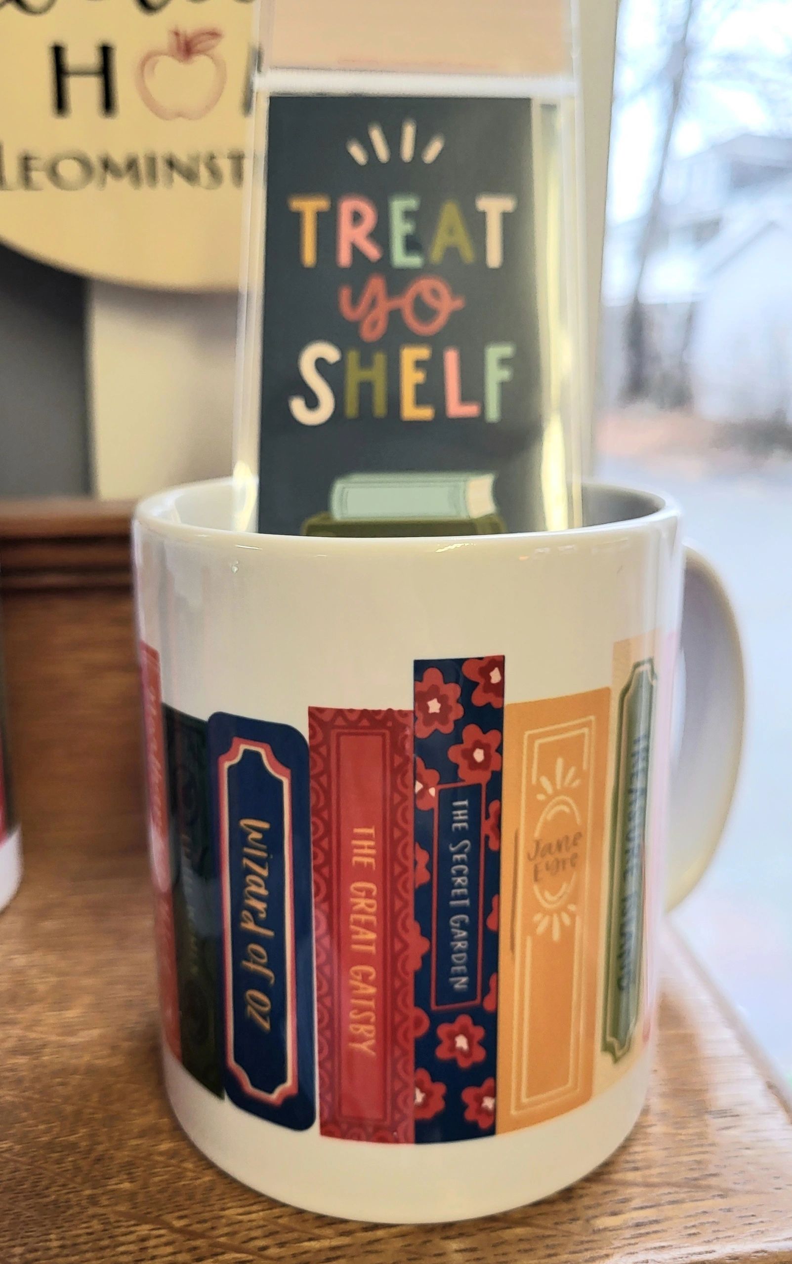 Bookshelf Coffee Mug 11oz.
