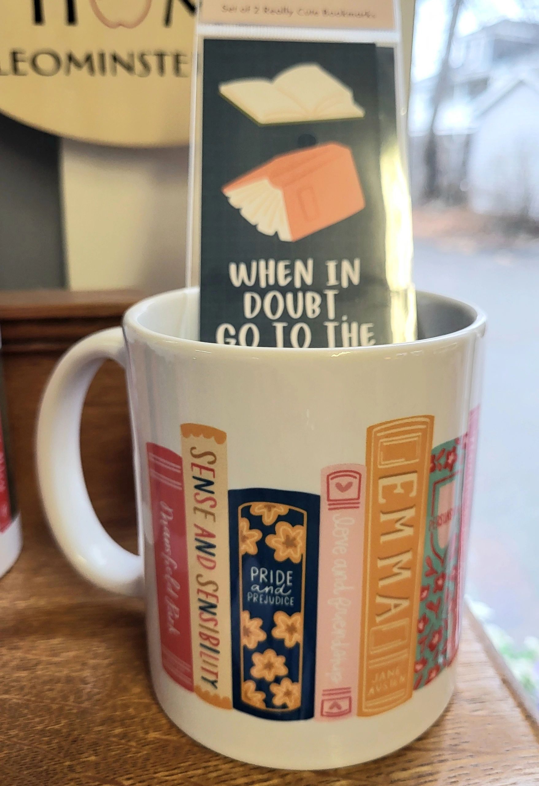 Bookshelf Coffee Mug 11oz.