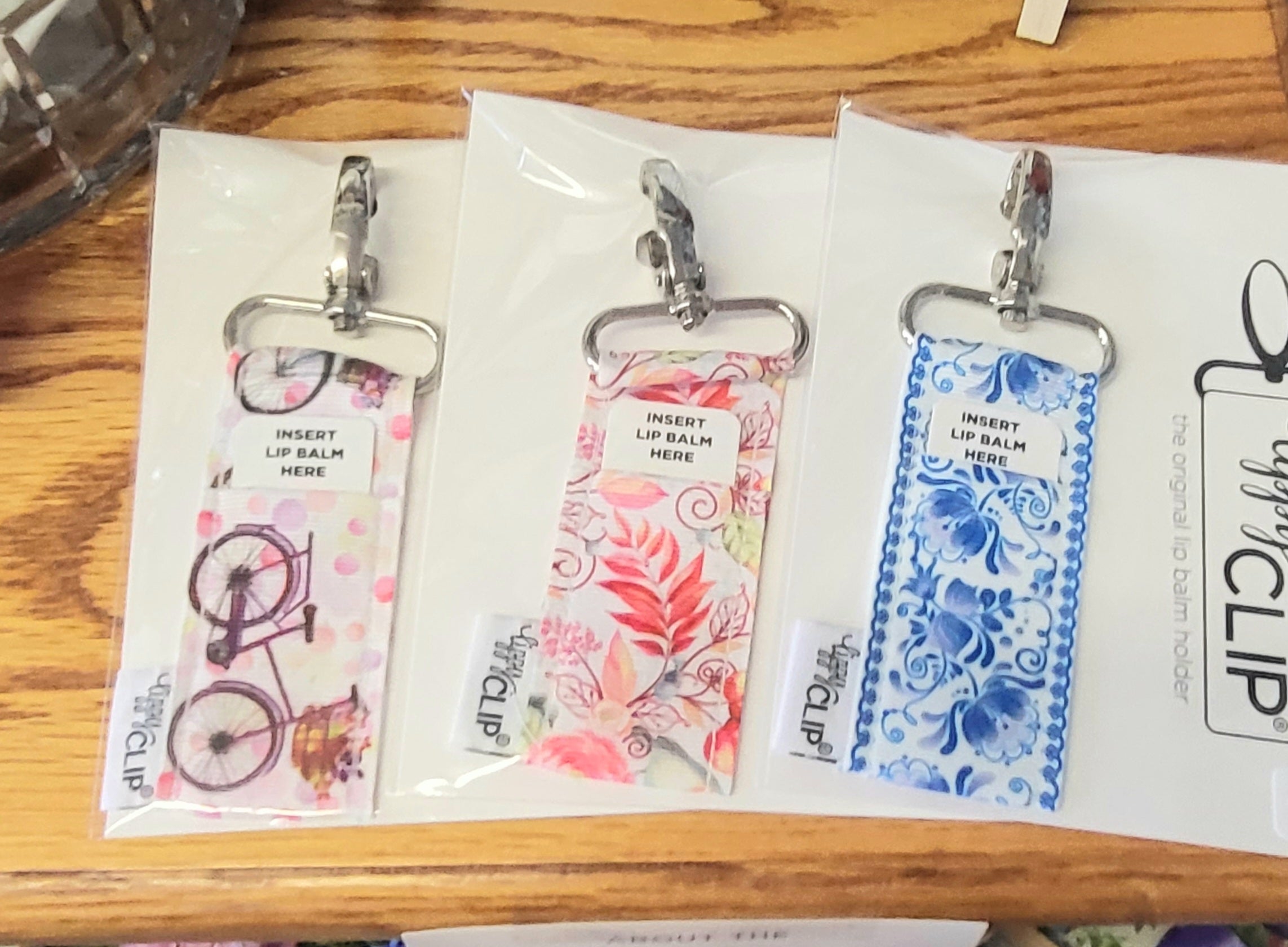 Wildflowers LippyClip Balm Holder