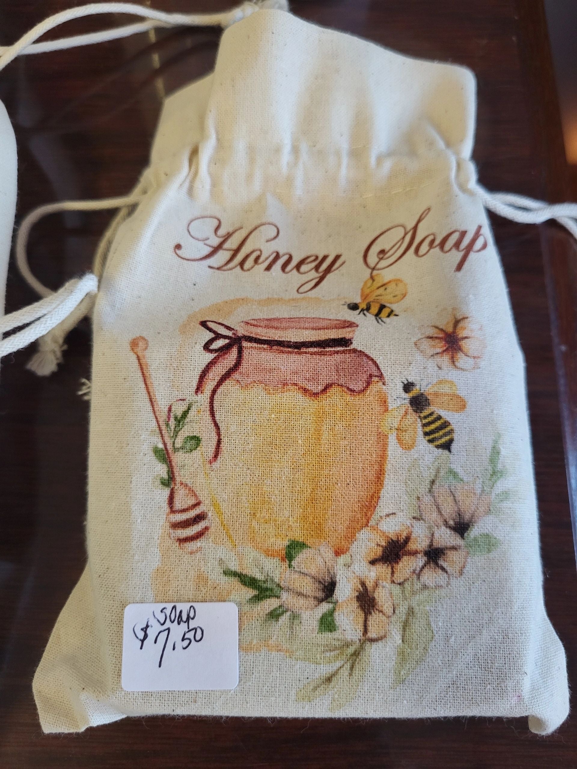 Organic Honey Soap in a Bag