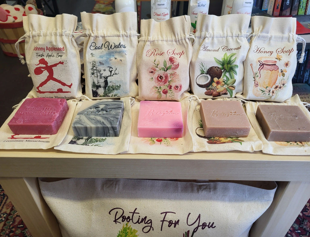 Organic Rose Soap in a Bag