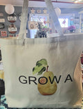 X - Large "Grow A Pear" Tote Bag - Potpourri Gift Shop