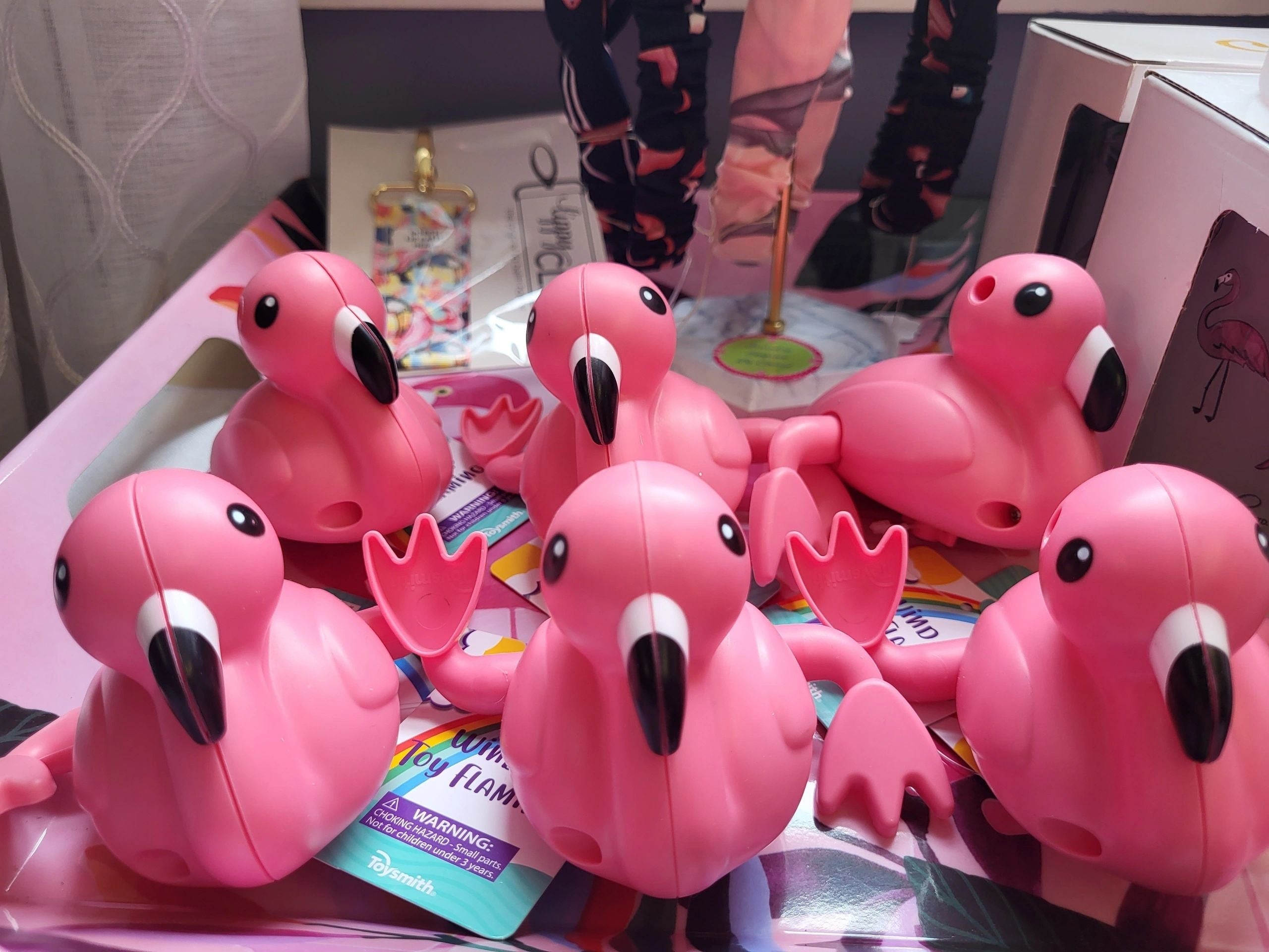 Flamingo Wind-Up Toy