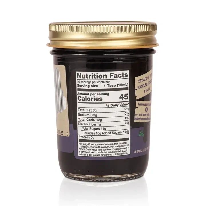 Maine Wild Blueberry Jam 8 oz.