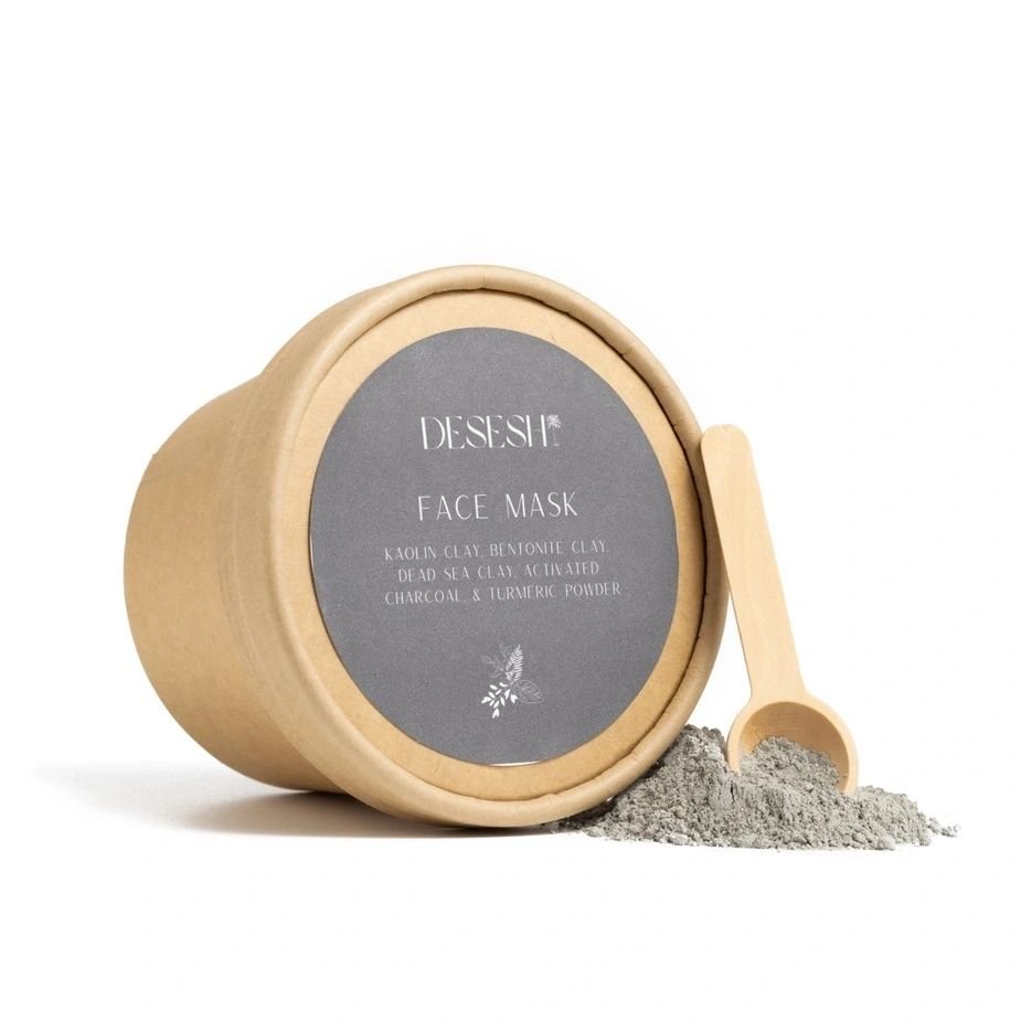 Mineral Face Mask - Clay & Charcoal - Potpourri Gift Shop
