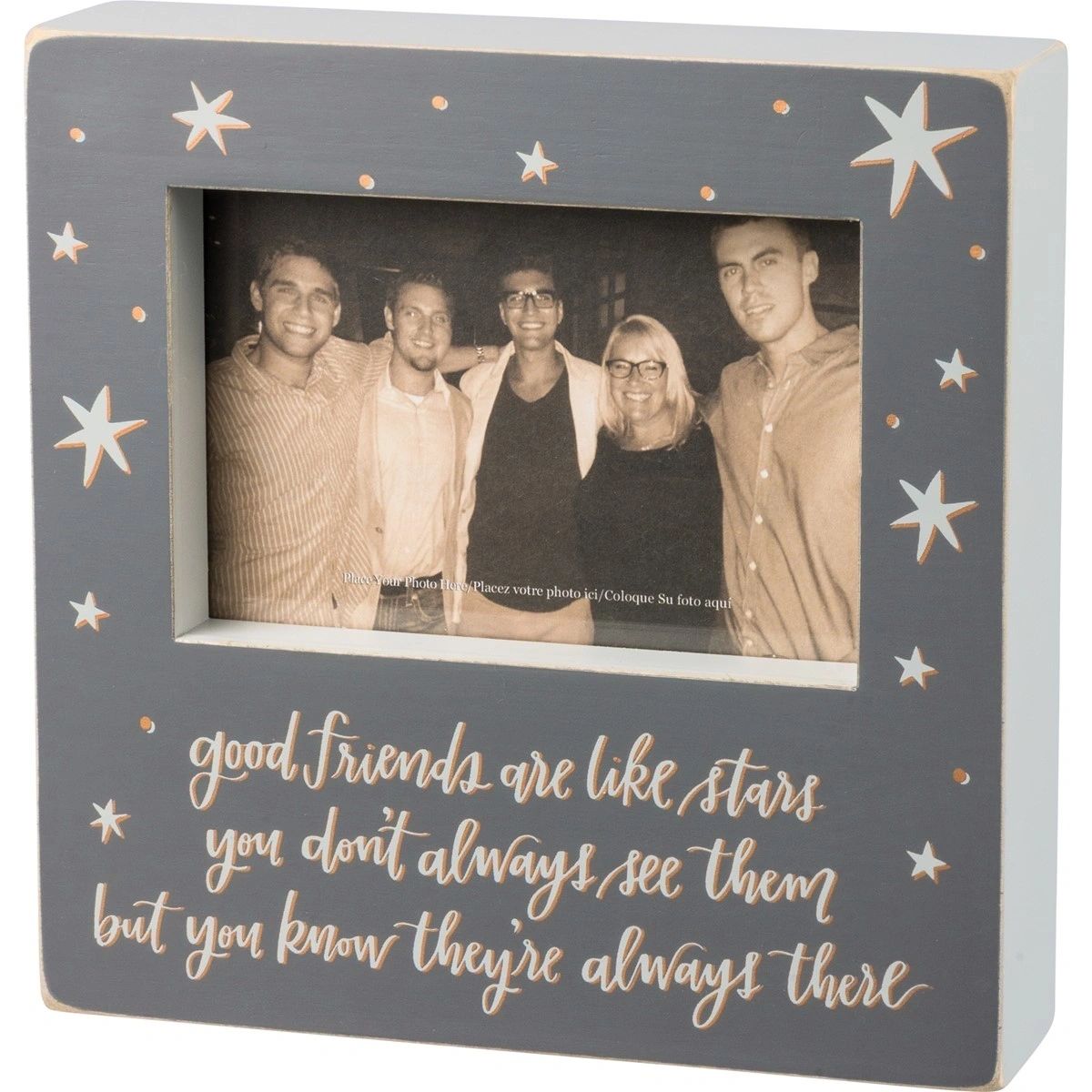 Good Friends Are Like Stars Box Frame - Potpourri Gift Shop