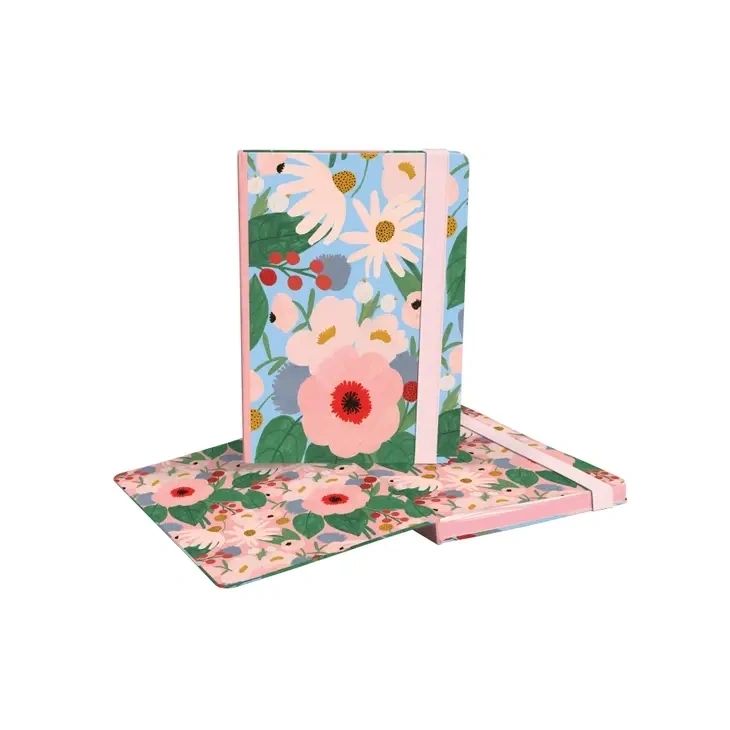 Big Pink A5 Journal with Elastic