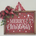 Merry Christmas Sign 16"x20"