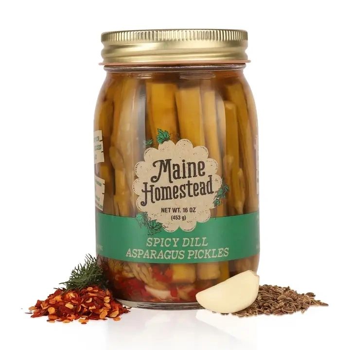 Spicy Dill Asparagus Pickles 16 oz.