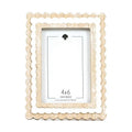 Wood Photo Frame 6 x 8 x 1 in Scallop Edge - Potpourri Gift Shop