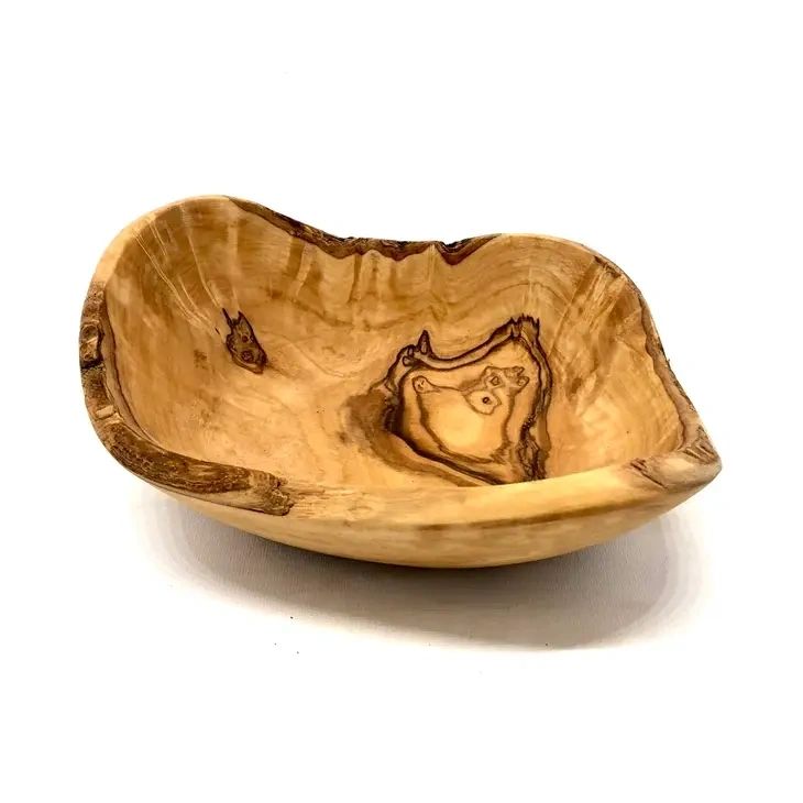 Small Rustic Bowl - Olive Wood