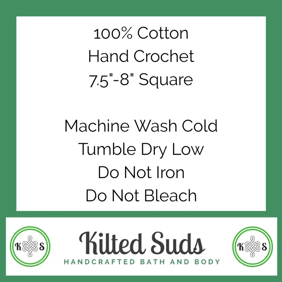 Multi Pink Cotton Washcloth