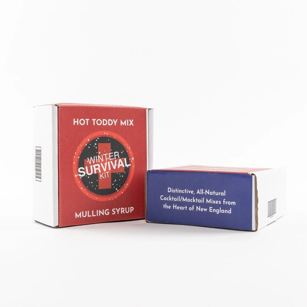Winter Survival Kit - Hot Toddy Mix & Mulling Syrup Set