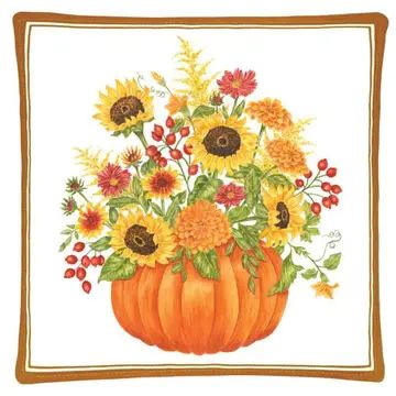 Pumpkin Bouquet Spiced Hot Pad