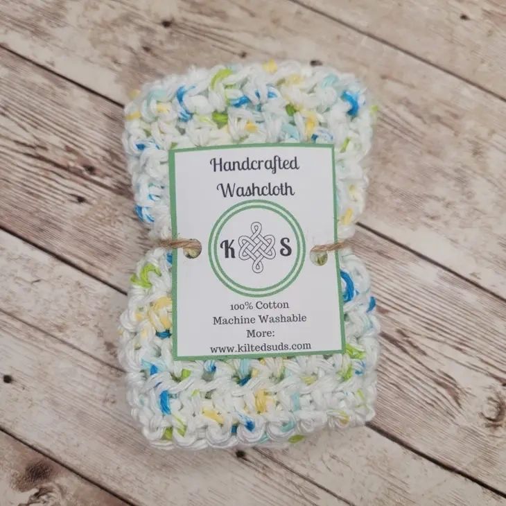 Beach House Cotton Washcloth