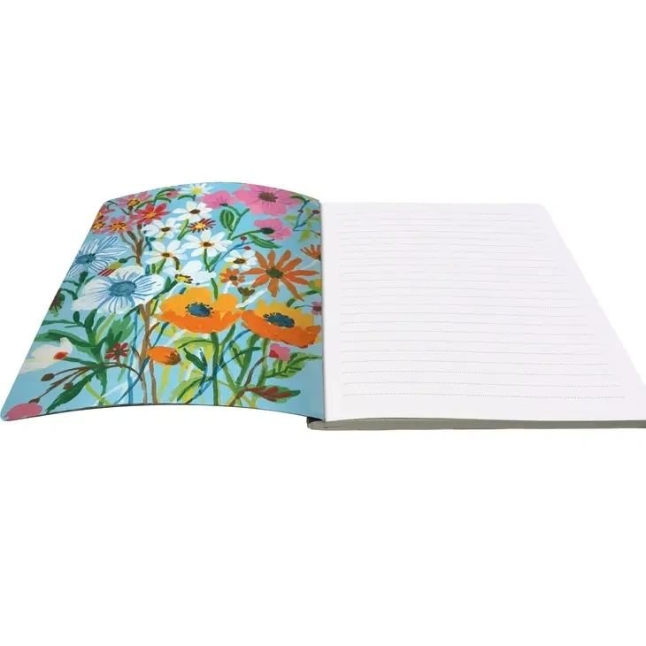 Flower Field Softback Journal - Potpourri Gift Shop