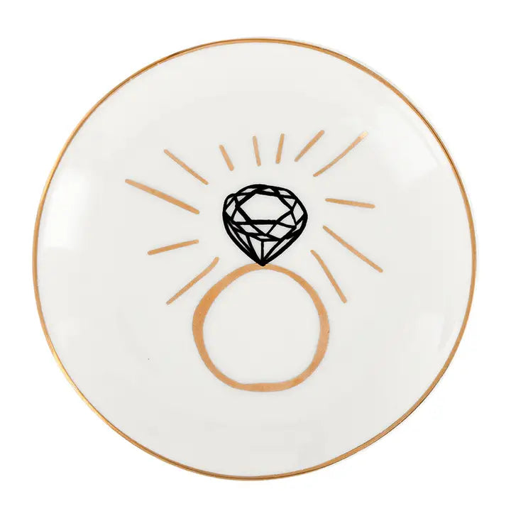 Ceramic Trinket Ring Dish