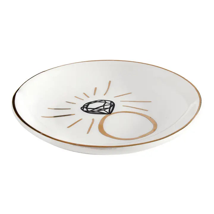 Ceramic Trinket Ring Dish