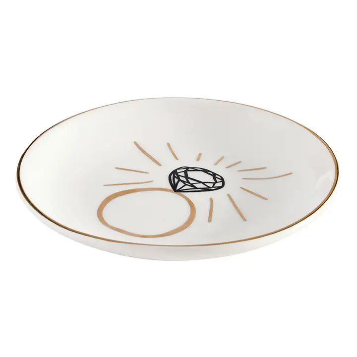 Ceramic Trinket Ring Dish