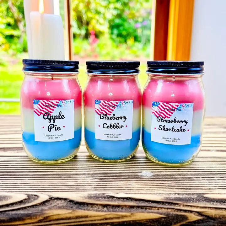 Strawberry Shortcake Candle, Memorial Day Collection