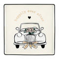 Ceramic Square Platter - Happily Ever After