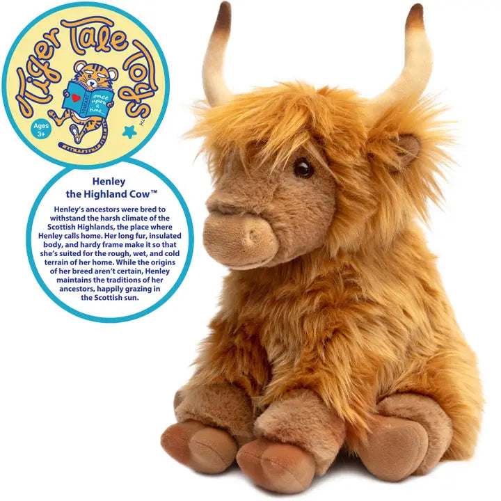 Henley the Highland Cow 14" Plushie
