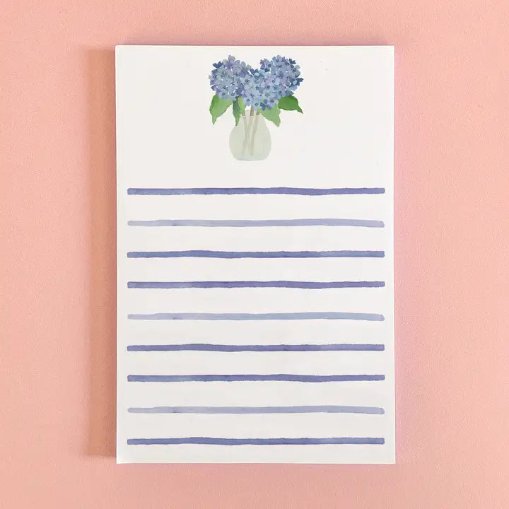 Watercolor Hydrangea Notepad