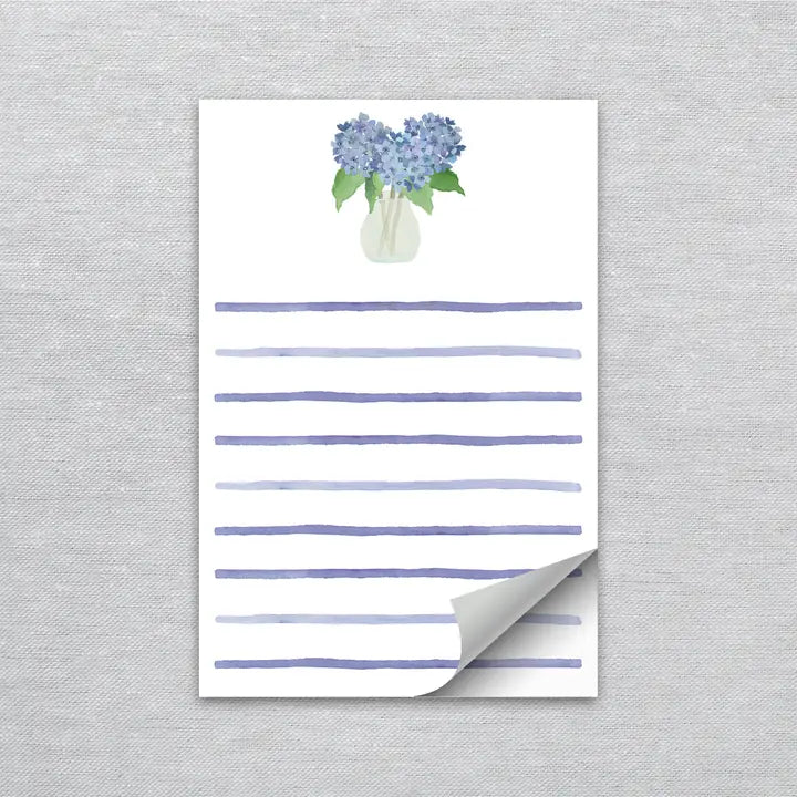 Watercolor Hydrangea Notepad