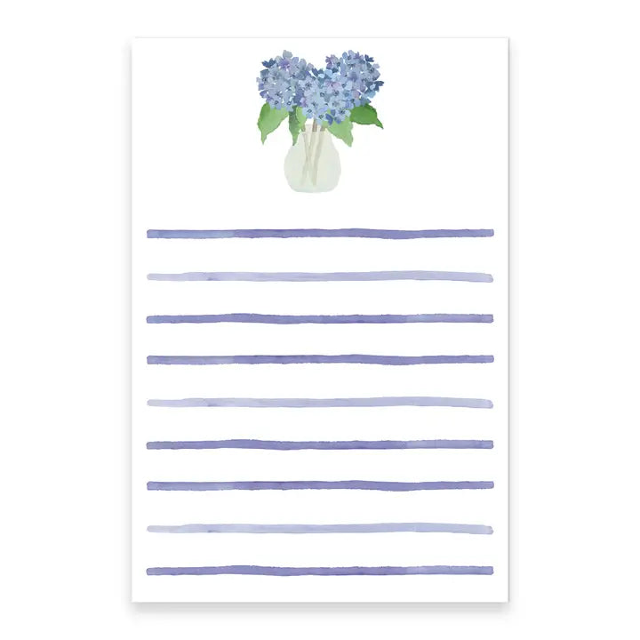 Watercolor Hydrangea Notepad
