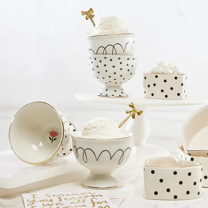 Ceramic Ice Cream Bowls