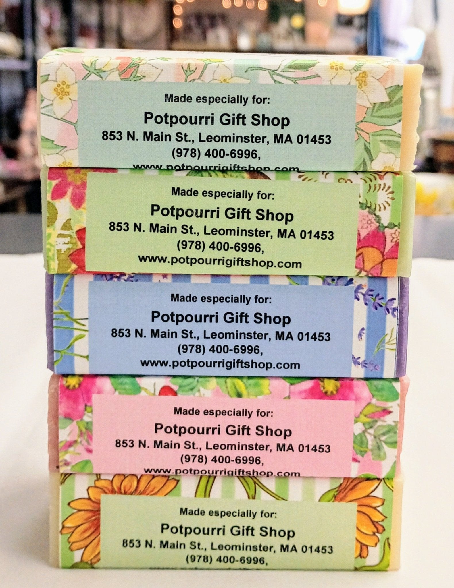 Potpourri Gift Shop Jasmine Bar Soap - Potpourri Gift Shop