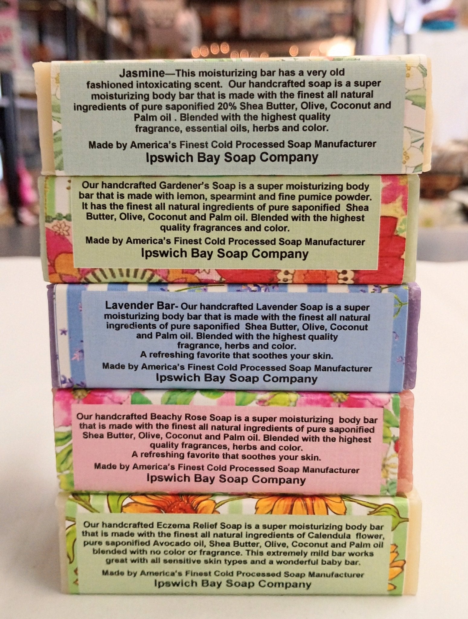 Potpourri Gift Shop Jasmine Bar Soap - Potpourri Gift Shop