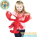 Lenora The Lobster Stuffed Plushie, 13"