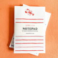 Watercolor Lobster Notepad