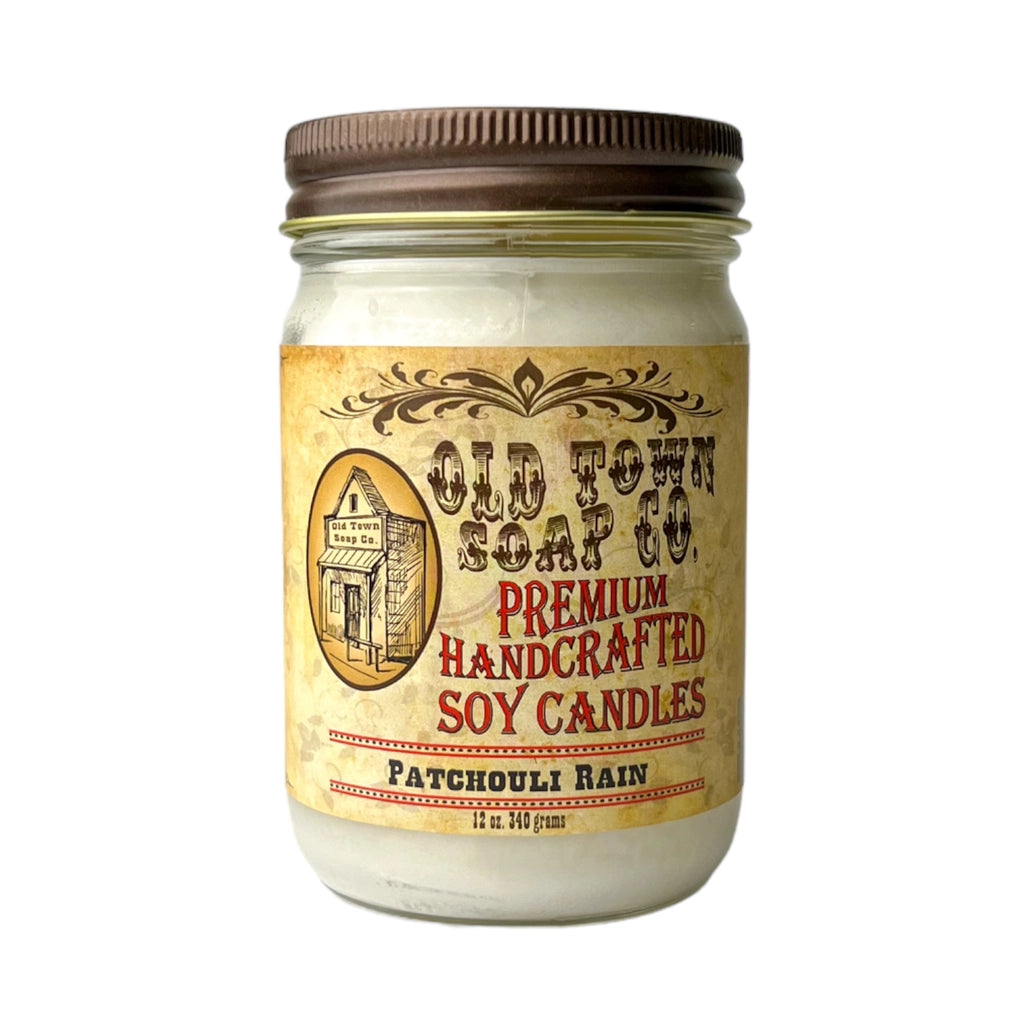Patchouli Rain Premium Soy Candle