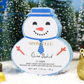 Snow Orchid Snowman Holiday Buffer