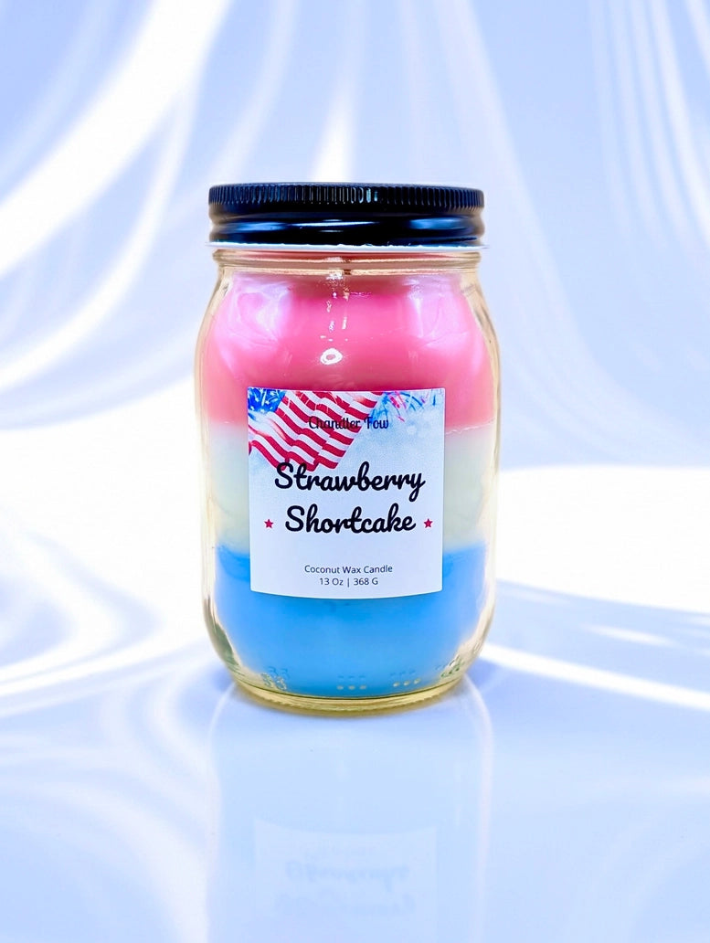Strawberry Shortcake Candle, Memorial Day Collection
