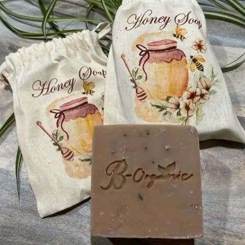 Organic Honey Soap in a Bag