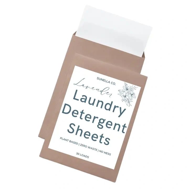 Natural Laundry Detergent Sheets- Fresh Linen Scent 30 ct.
