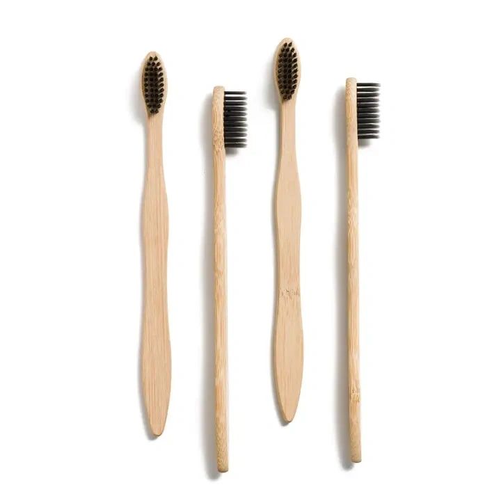 Charcoal-Infused Bamboo Toothbrush