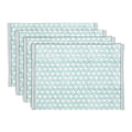 Artisan Hand - Blocked Placemats – 100% Cotton – Set of 4 - Potpourri Gift Shop