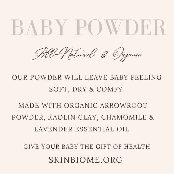 Organic Baby Powder 4oz.
