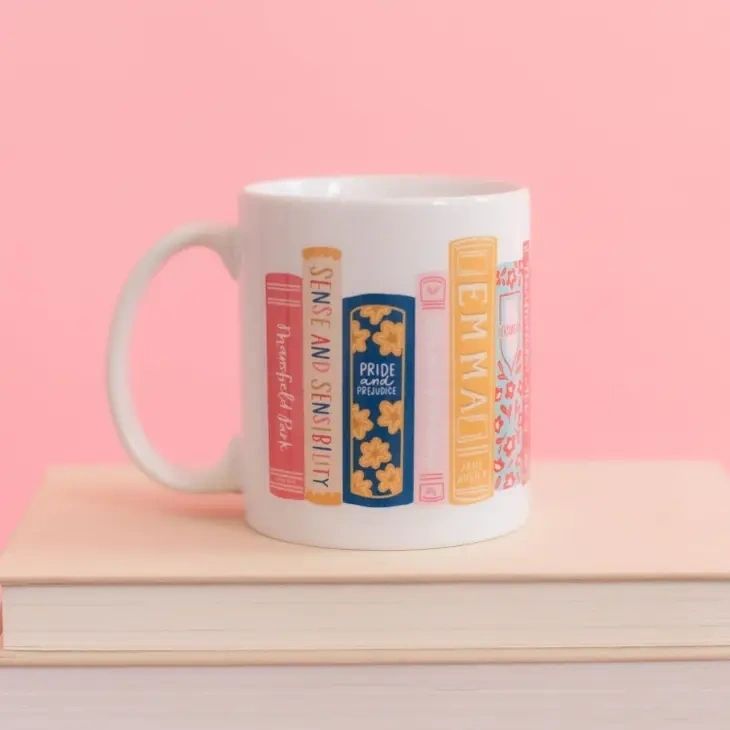 Bookshelf Coffee Mug 11oz.