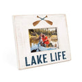 Lake Life White Wood Photo Frame (4x6 Photo) - Potpourri Gift Shop