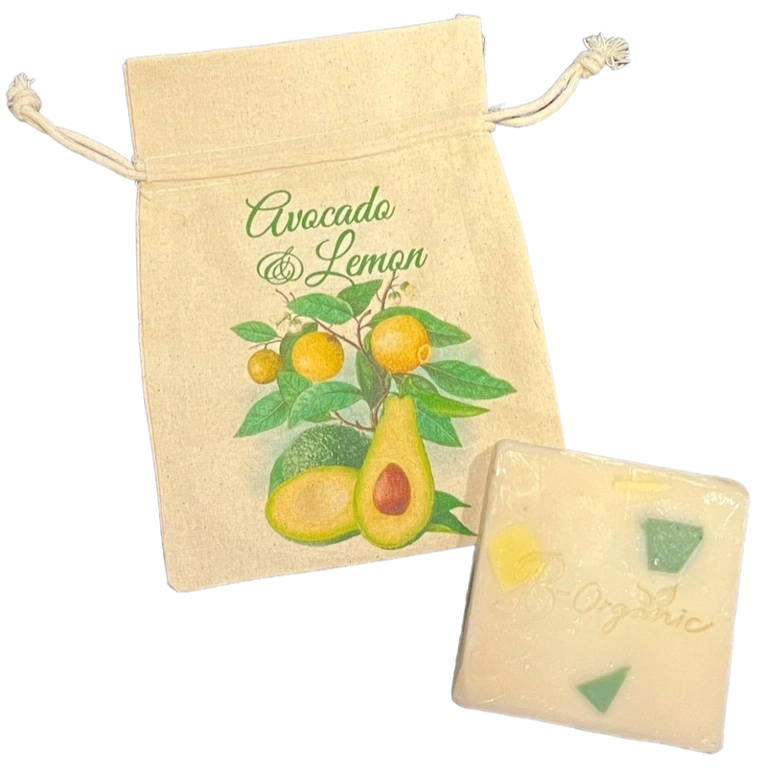 Organic Avocado & Lemon Soap in a Bag