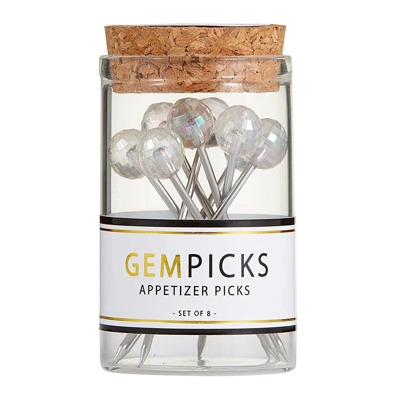 Iridescent Appetizer Picks - Set of 8